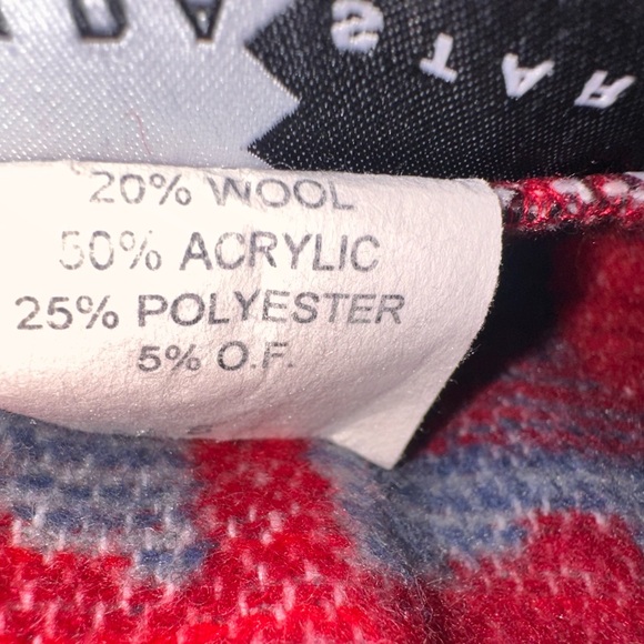 VTG Rhonda Stark Western Indian Blanket Jacket Womens Concho Flounce Aztec Wool - Picture 10 of 12